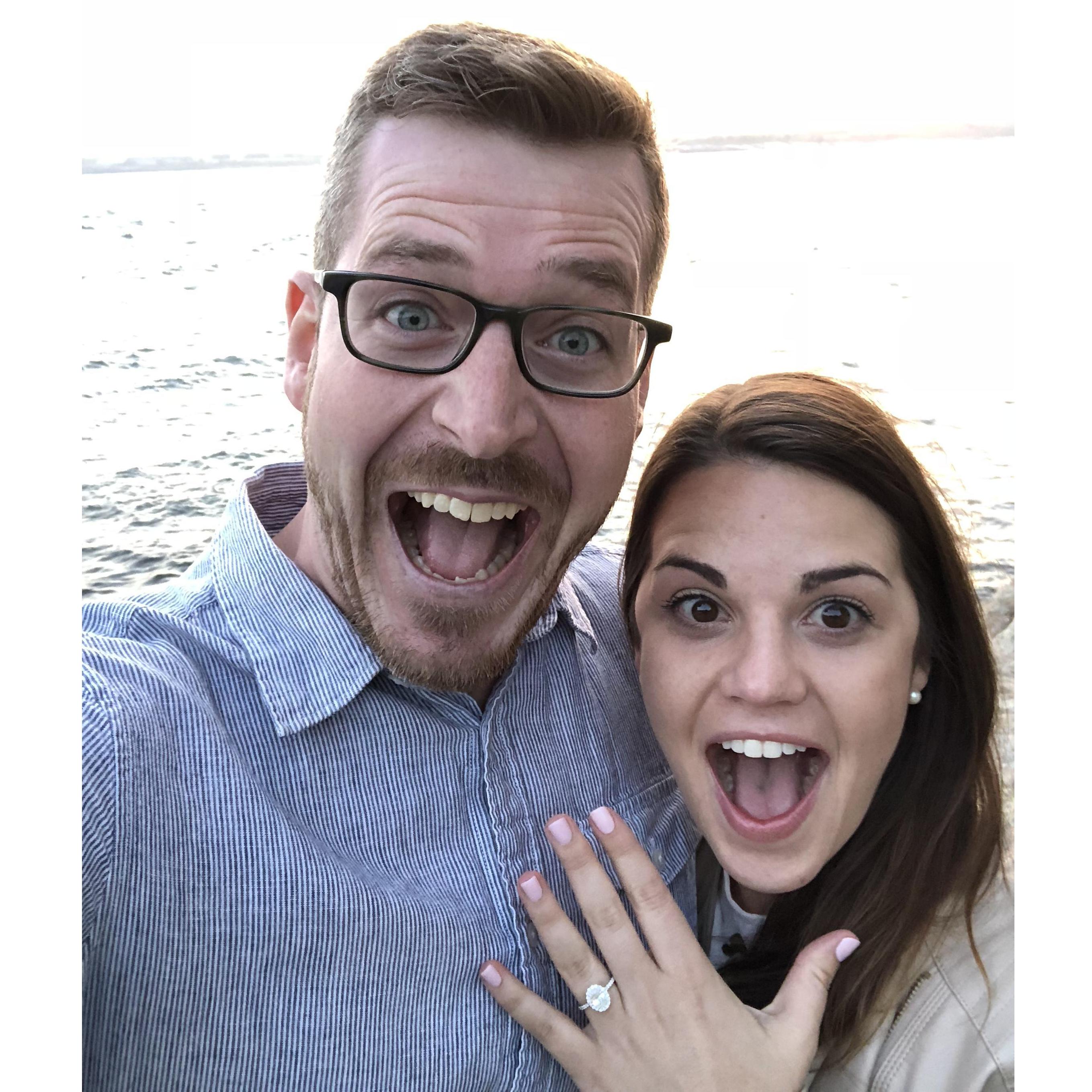 Newport, Rhode Island. May 25, 2018.
We got Engaged!