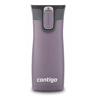 Contigo 16oz Stainless Steel AUTOSEAL West Loop Vacuum-Insulated Travel Mug Plum