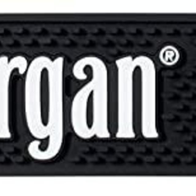 Captain Morgan Spiced Rum"Got A Little Captain In You?" Long Bar Mat Spill Mat Rail Drip Mat