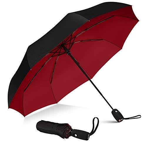 Repel Windproof Travel Umbrella with Teflon Coating