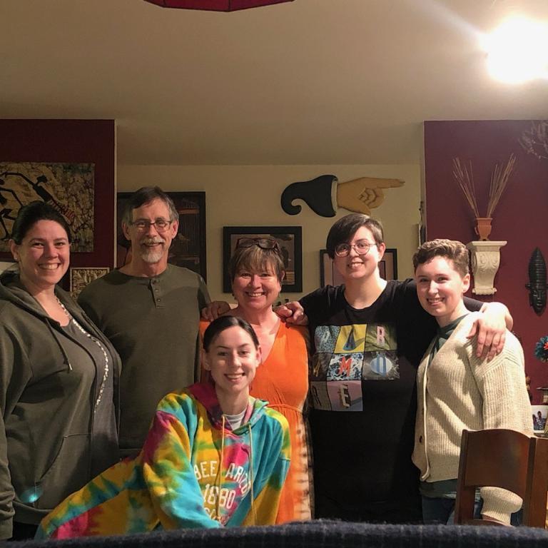 A trip to California to visit Vince's family