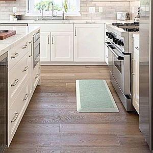 Mint Green Kitchen Mat, 19.6"x39"