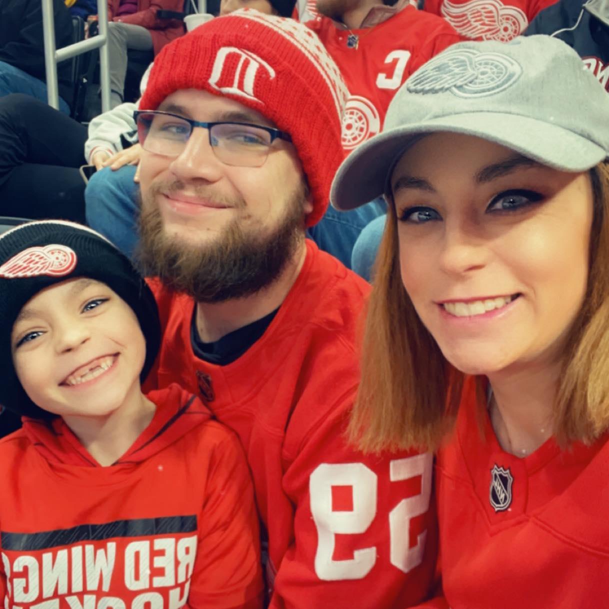 Took Jack to his first Red Wings