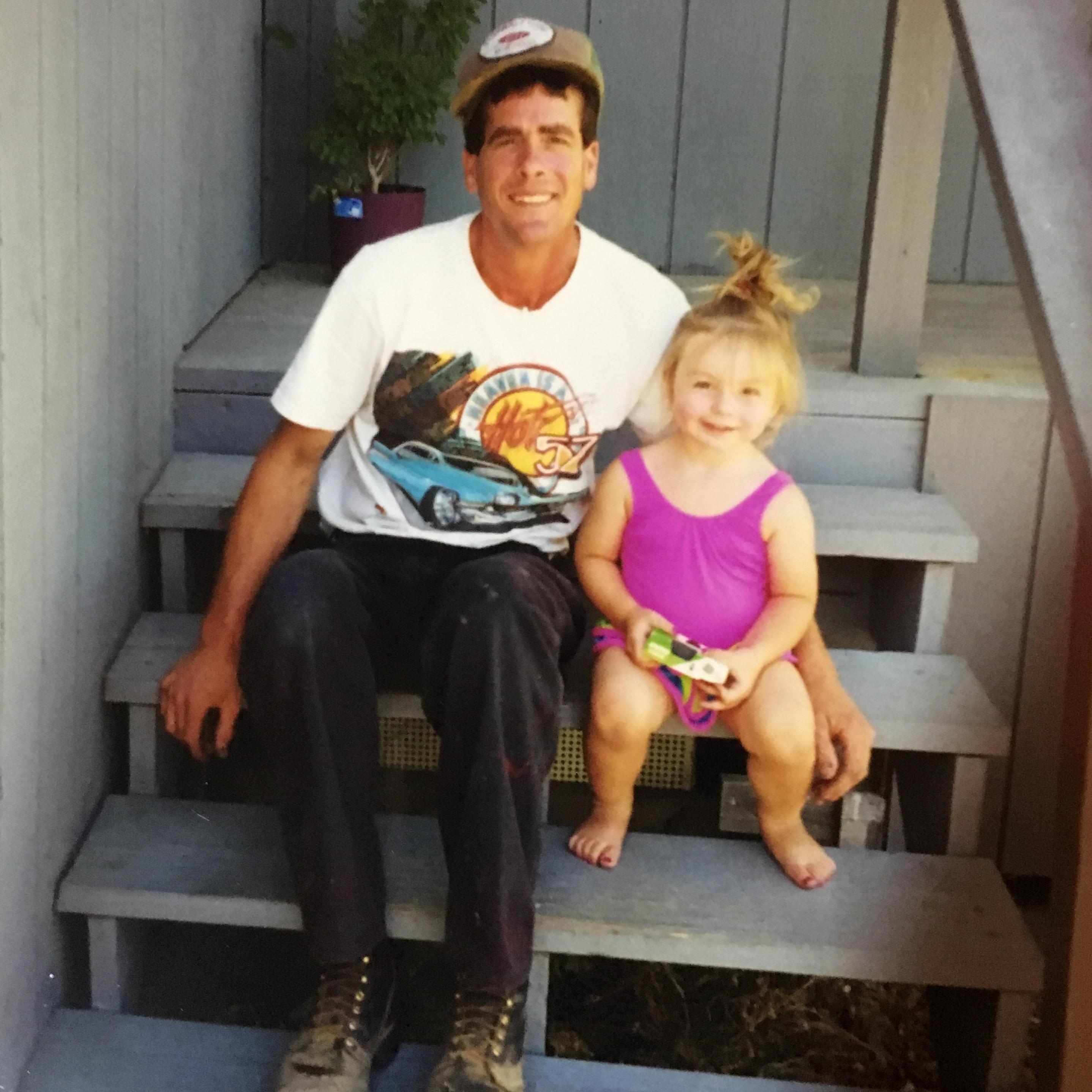 Chanelle and stepdad Steve