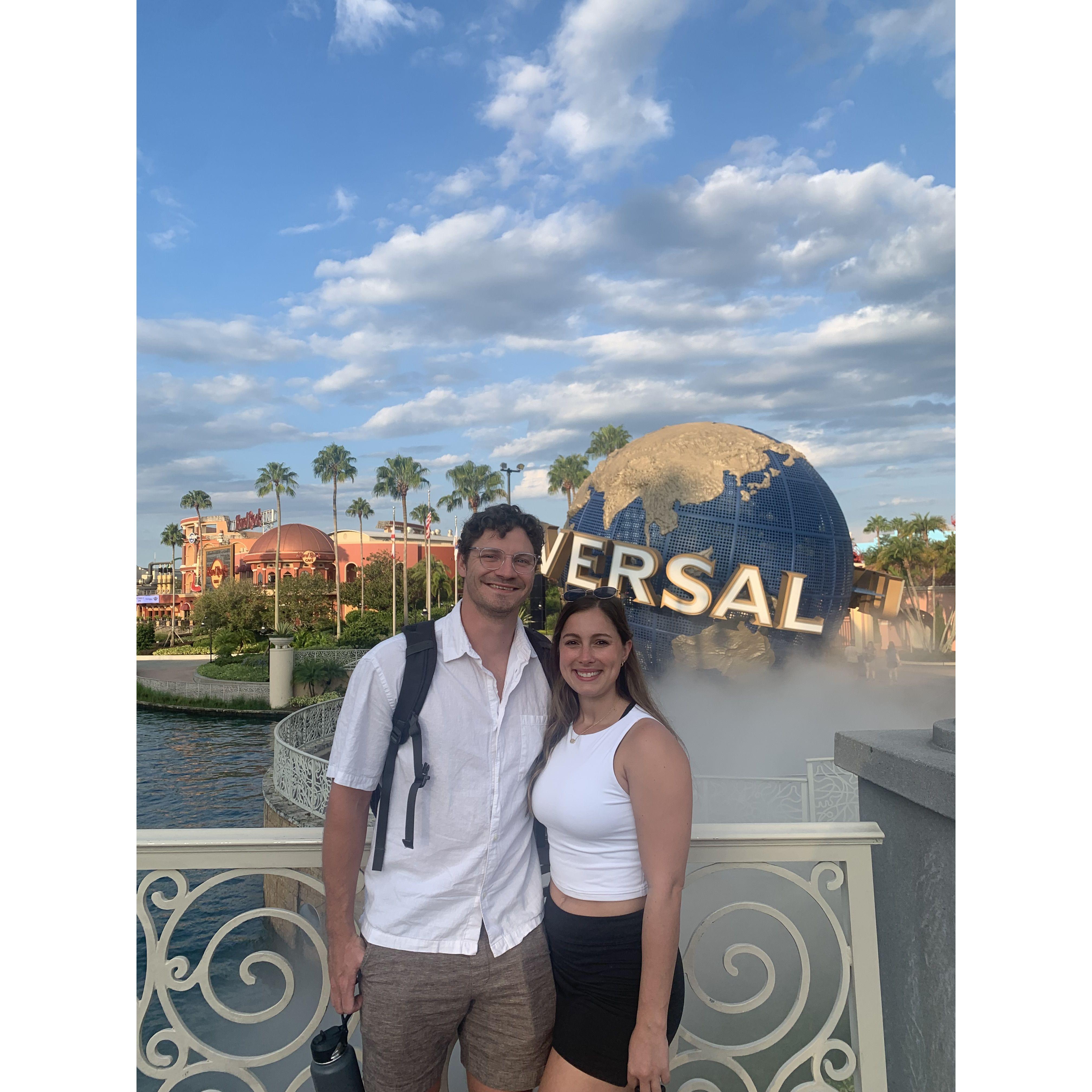 Our first trip to Universal!