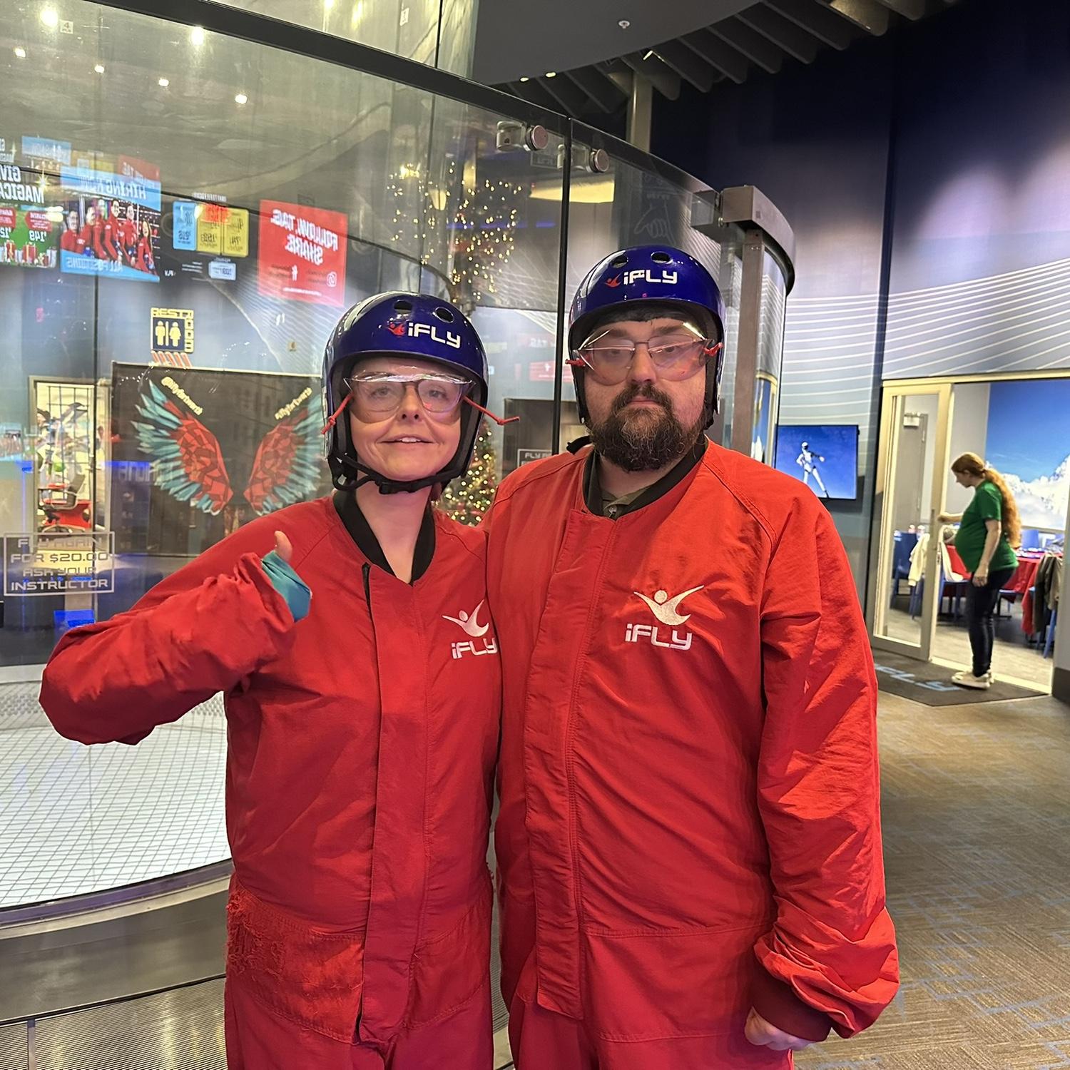 Christmas 2024! Indoor Skydiving with the Donans #WeMostlySurvived