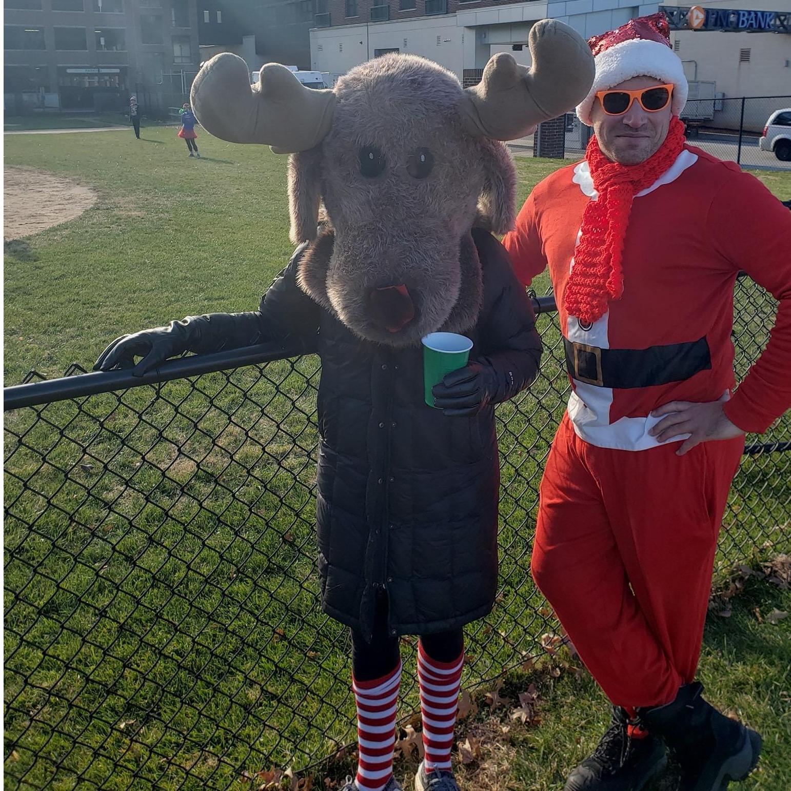 Annual Santa Kickball in Baltimore- December 2019