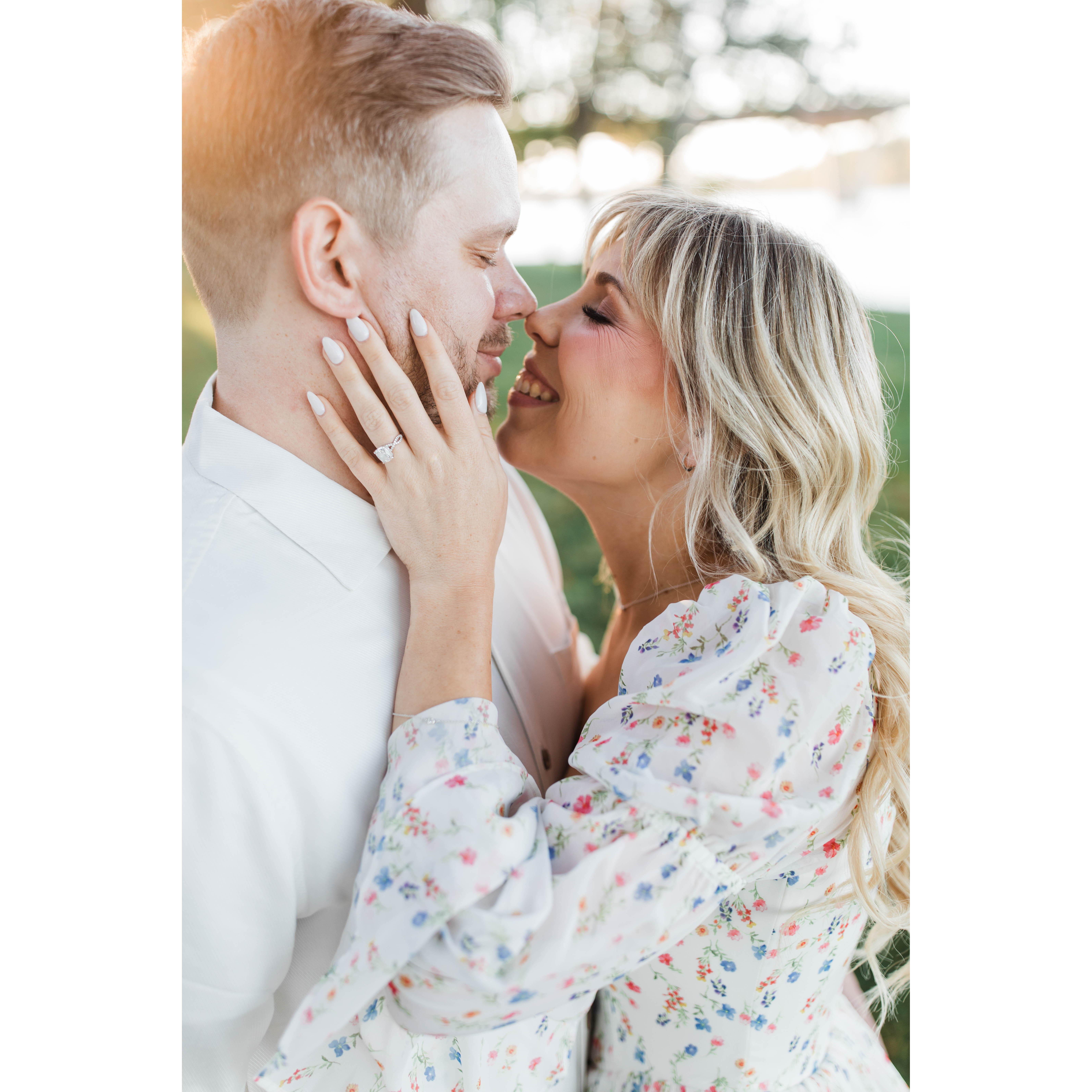 Engagement photo session