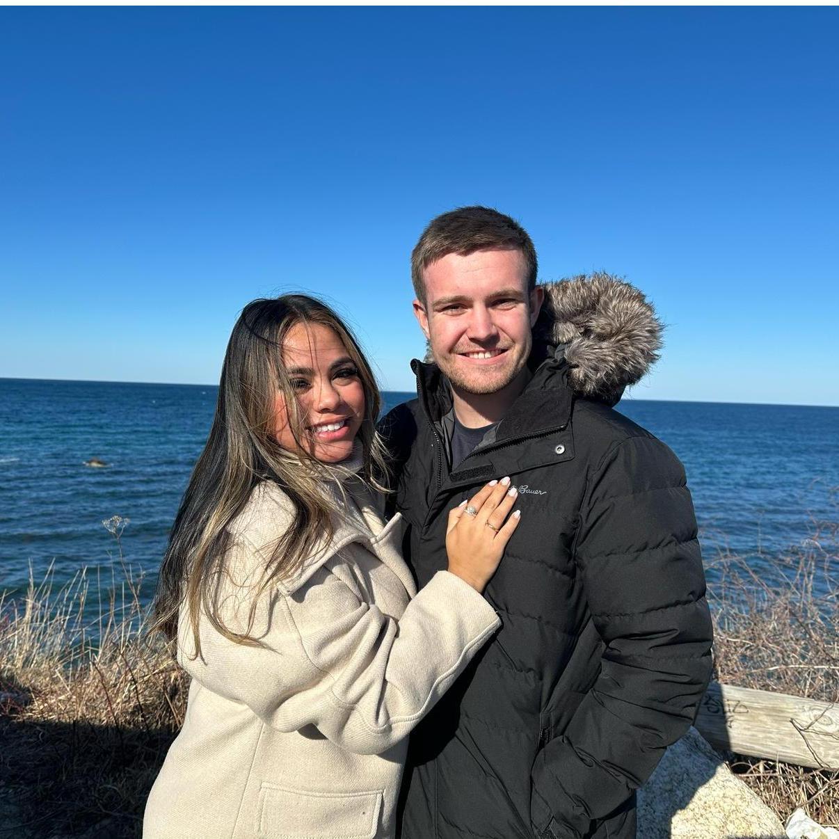 Plymouth Massachusetts in the winter
