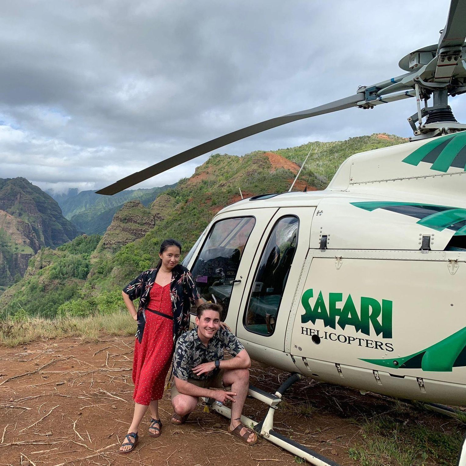 2019 - First ever visit to Hawaii, last ever ride on a helicopter