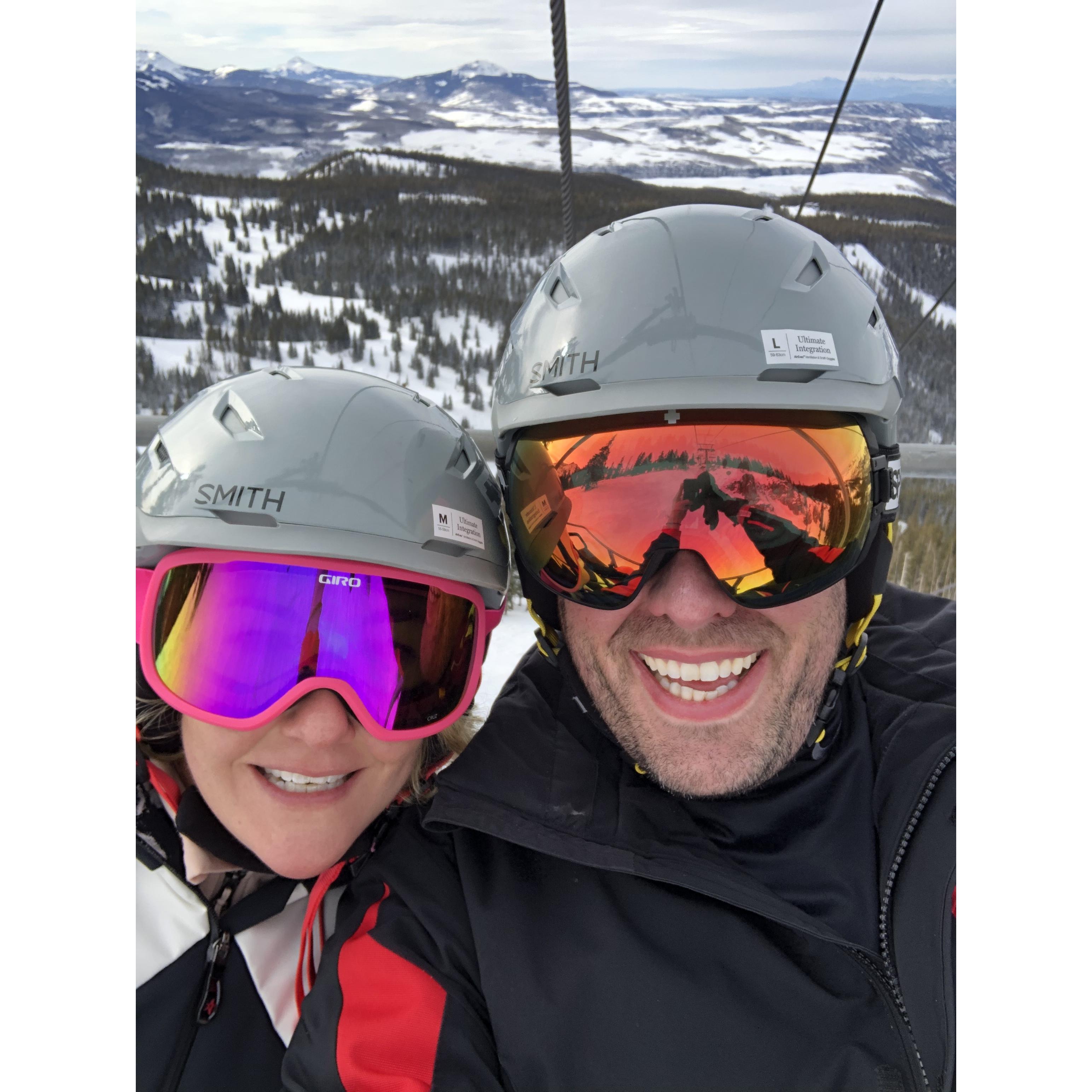 Sillies hit the slopes in Telluride!