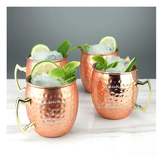 Etsy Personalized Moscow Mule Mugs