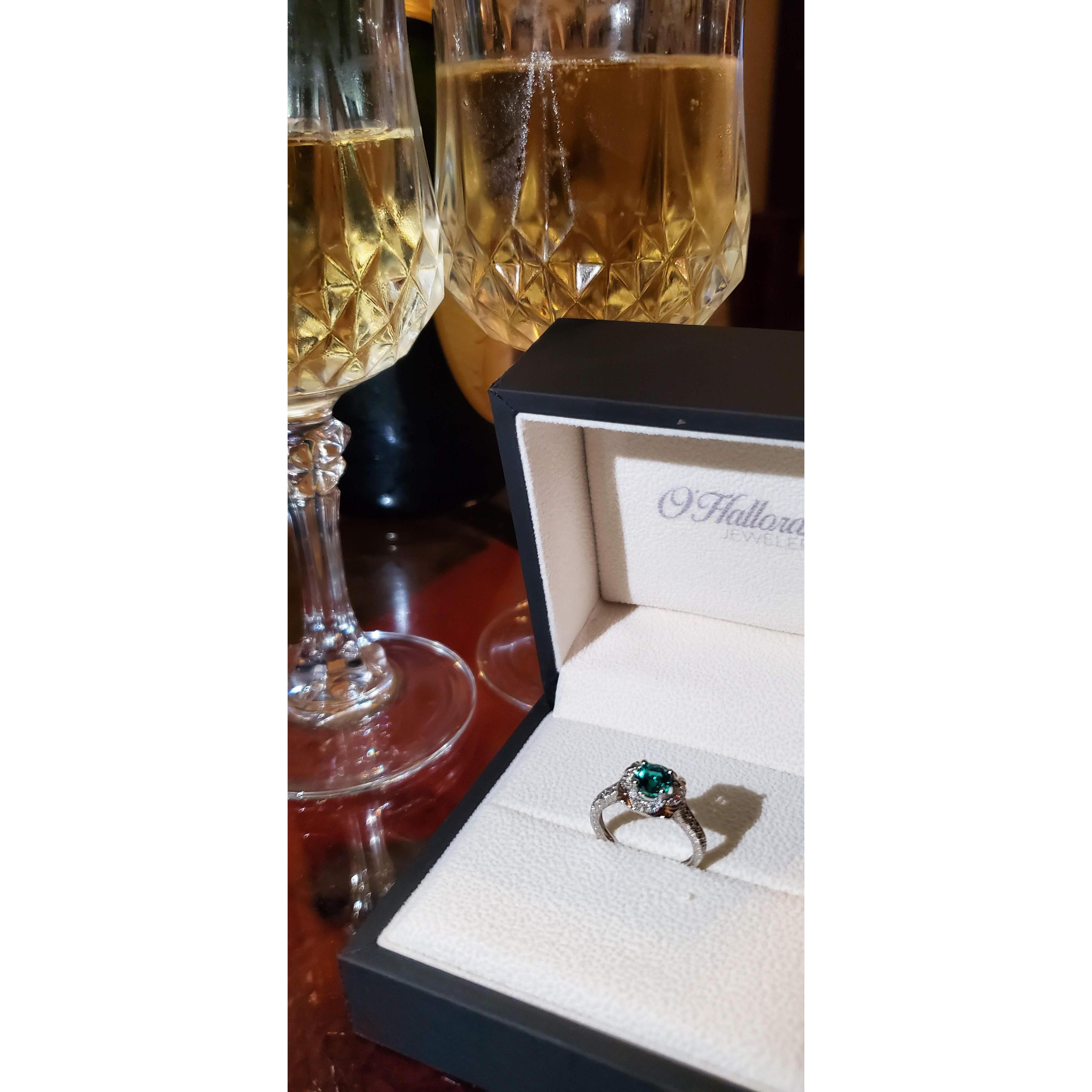 September 29th 2019 - the night we got engaged