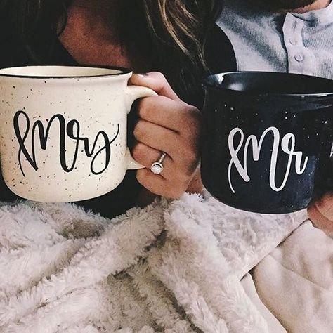 Mr. and Mrs. Mug Set of 2 Mugs