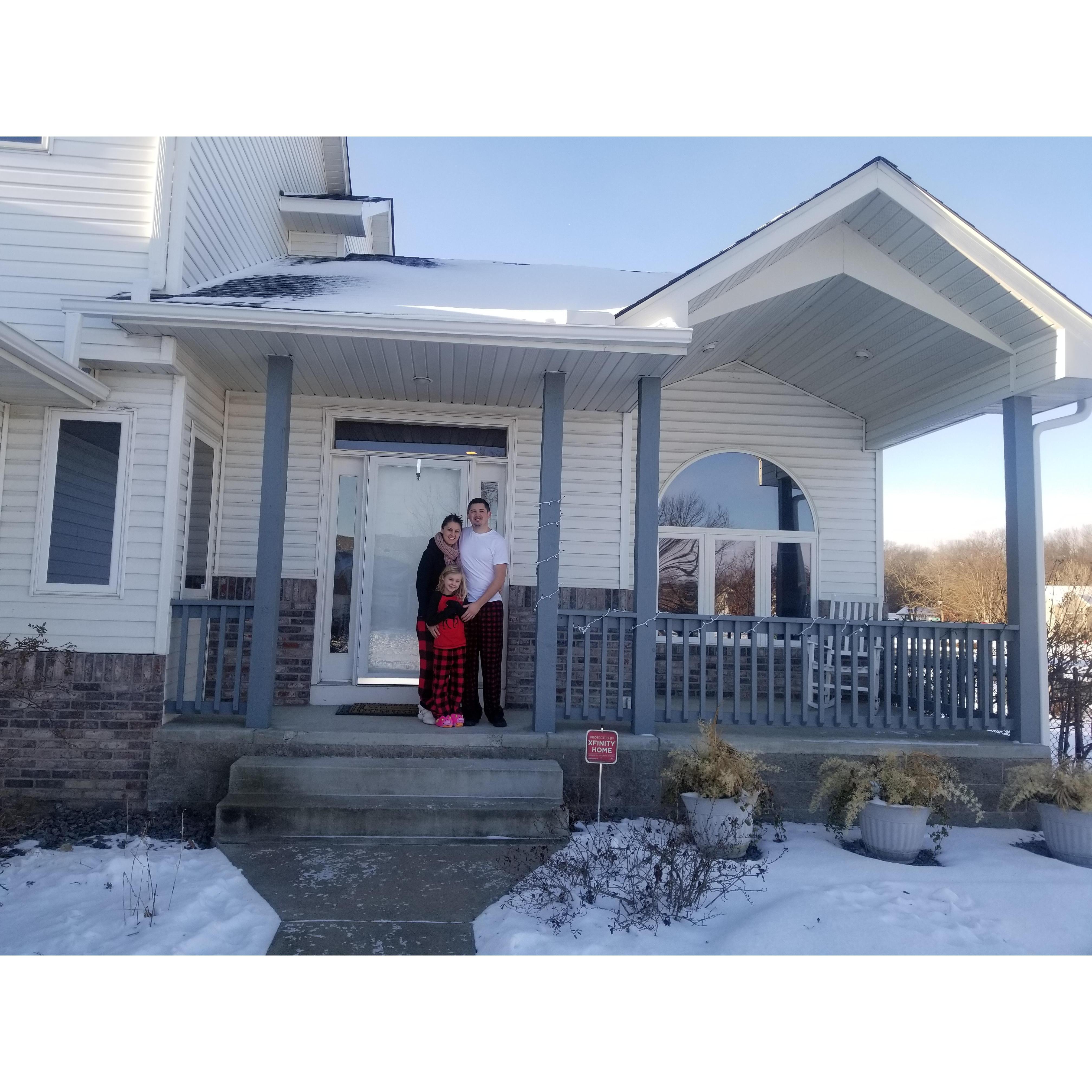 Bought our first home together- December 2017