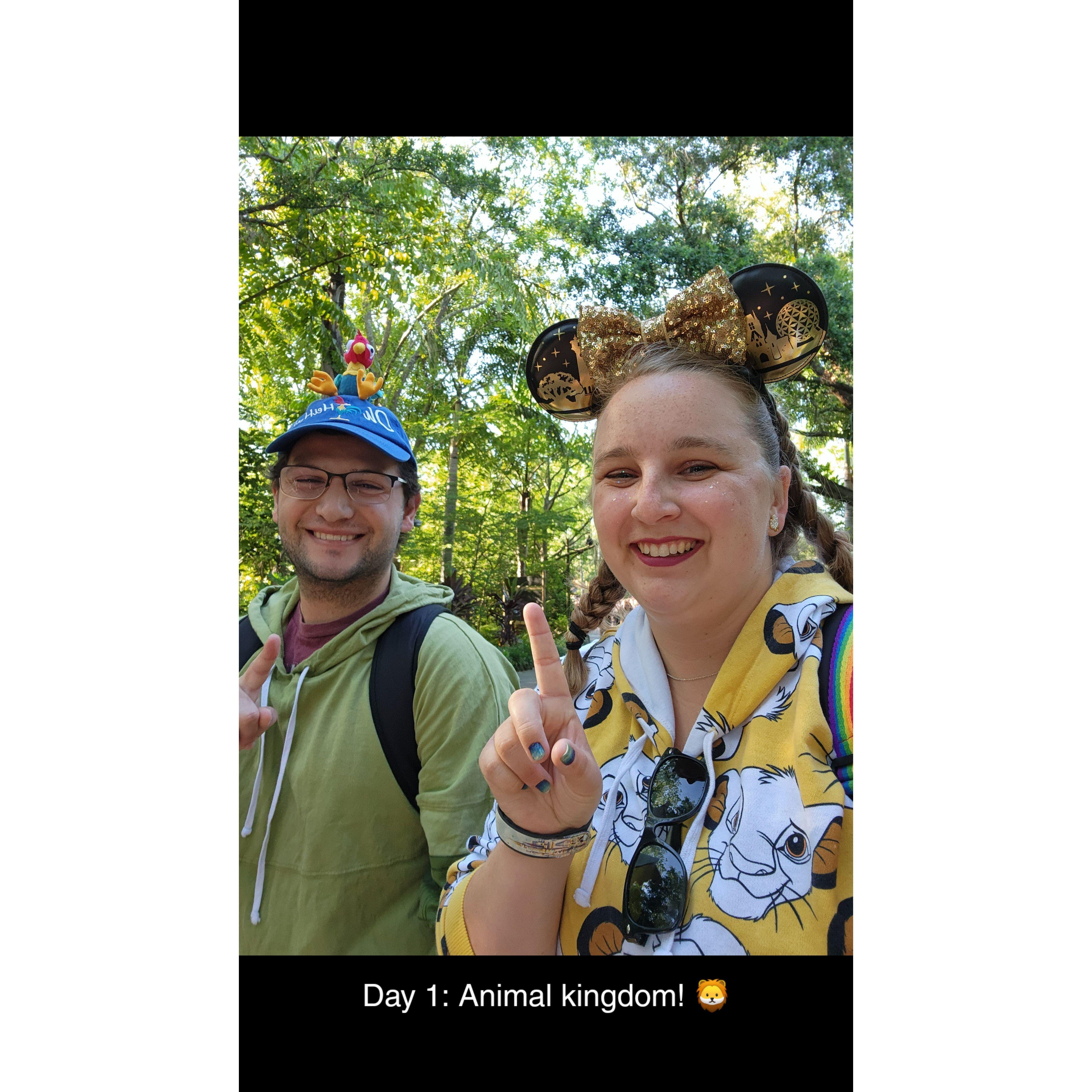 Day 1 of our Disney world trip in 2022!