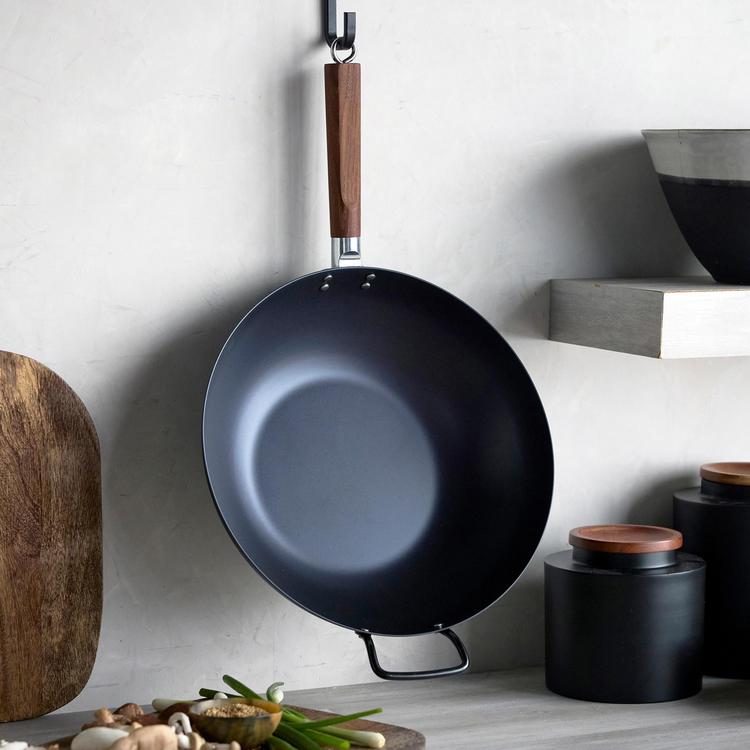 GreenPan, Kyoto Carbon Steel Wok | Zola