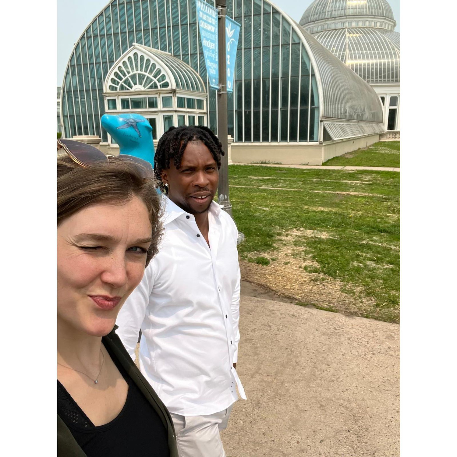 Exploring Como Park Zoo and Conservatory together!