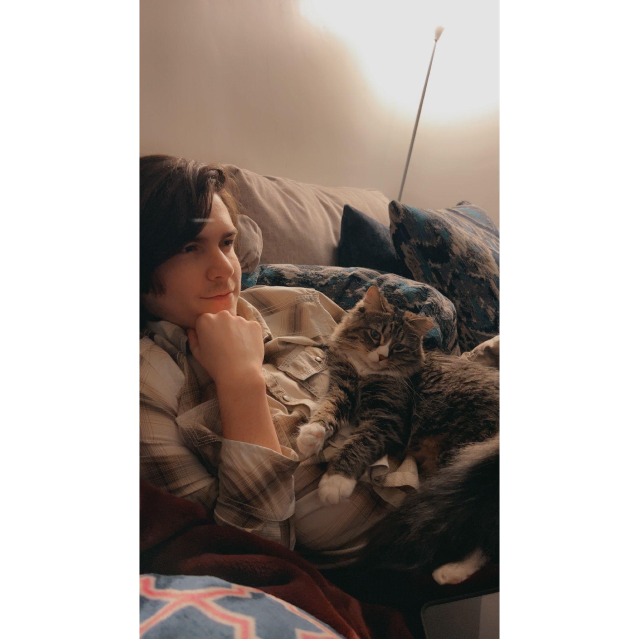 We got a kitty in Dec of 2022 when we first moved into our apartment