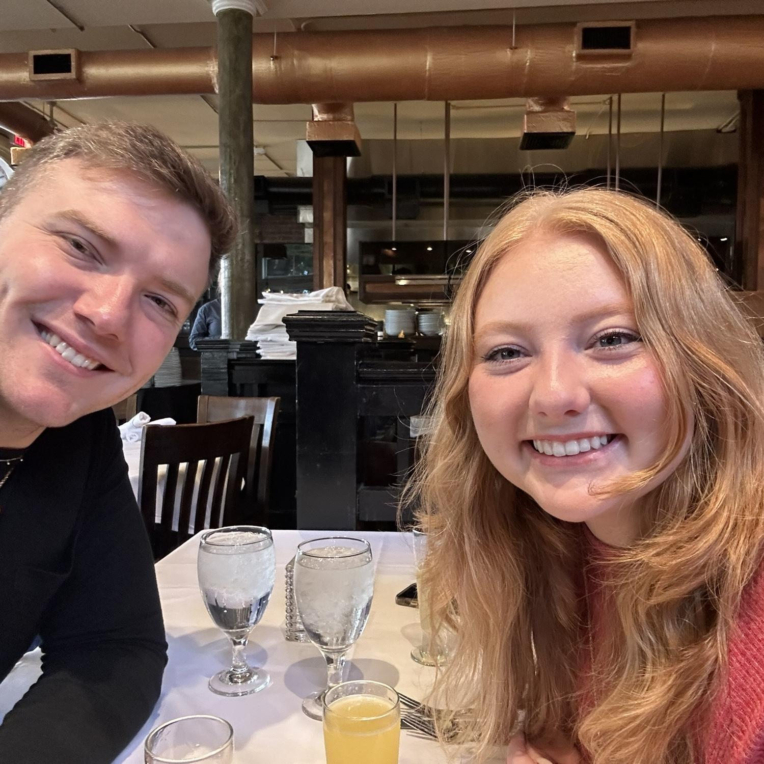 Brunch in Savannah! Bottomless mimosas!!!