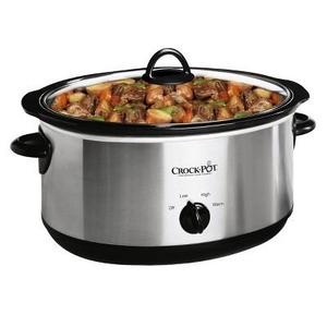 Product description page - Crock-Pot® 7 Qt. Manual Slow Cooker - Silver SCV700-SS