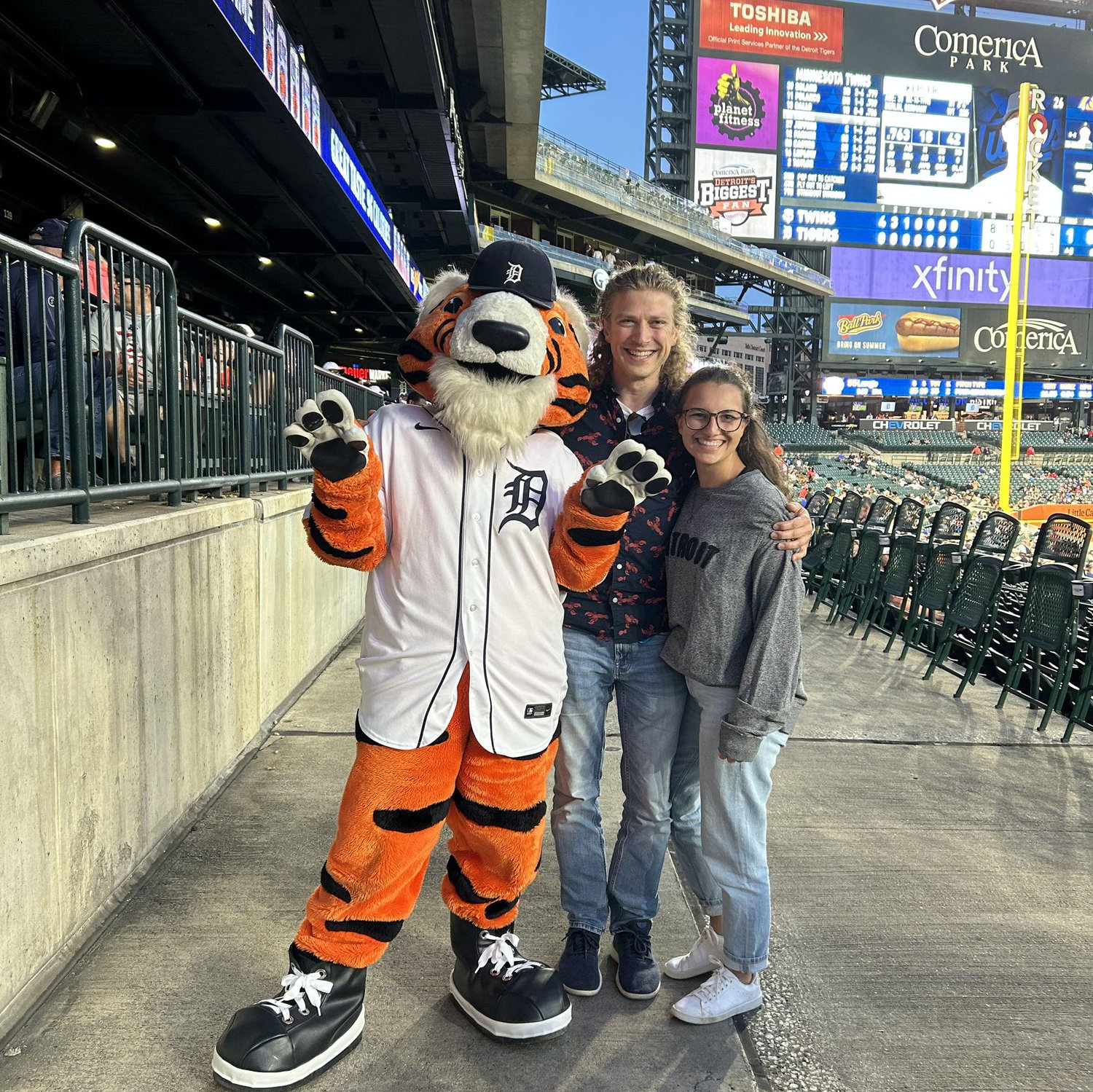 1st Tigers game