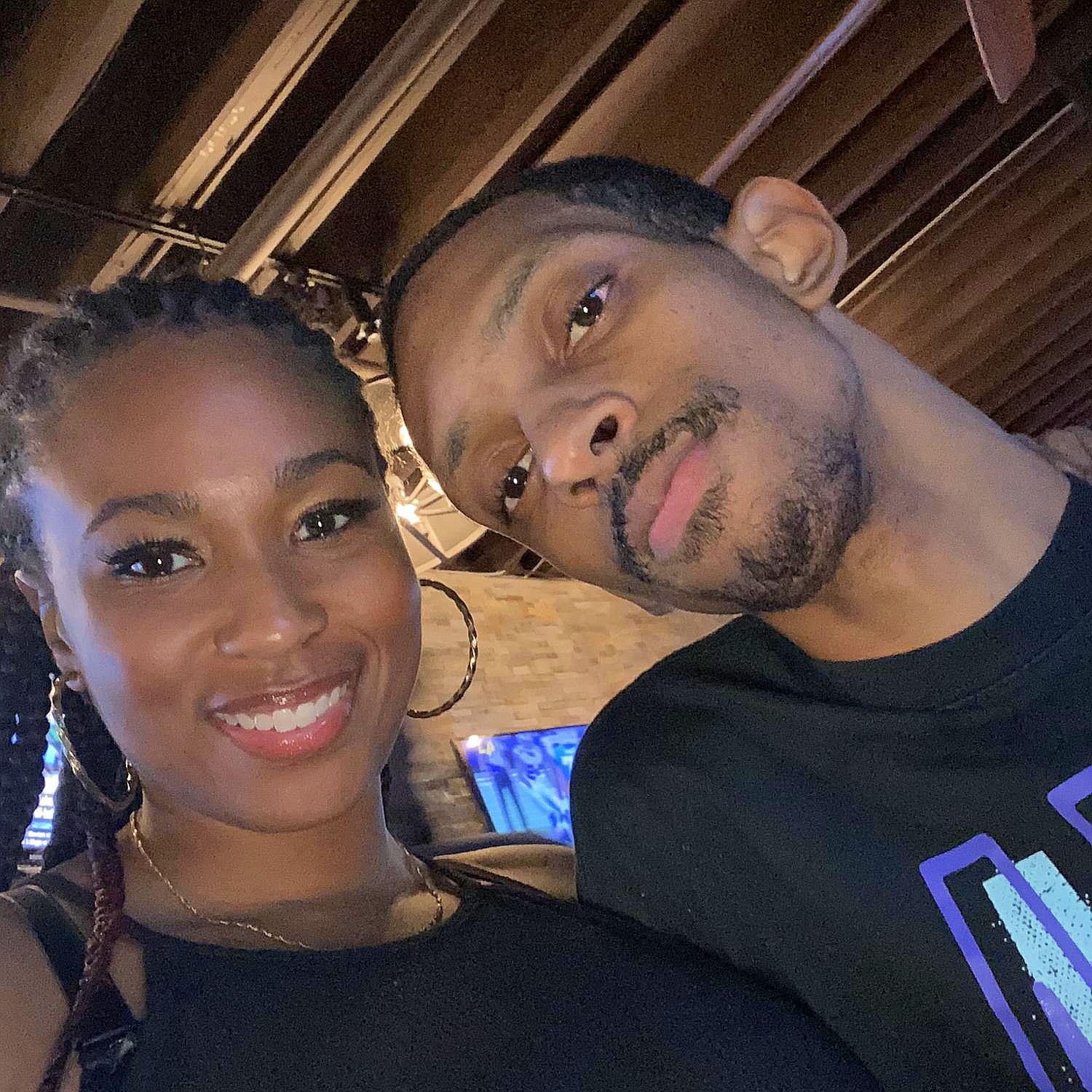 Ralph and Candy on a night out for Ralph's birthday.