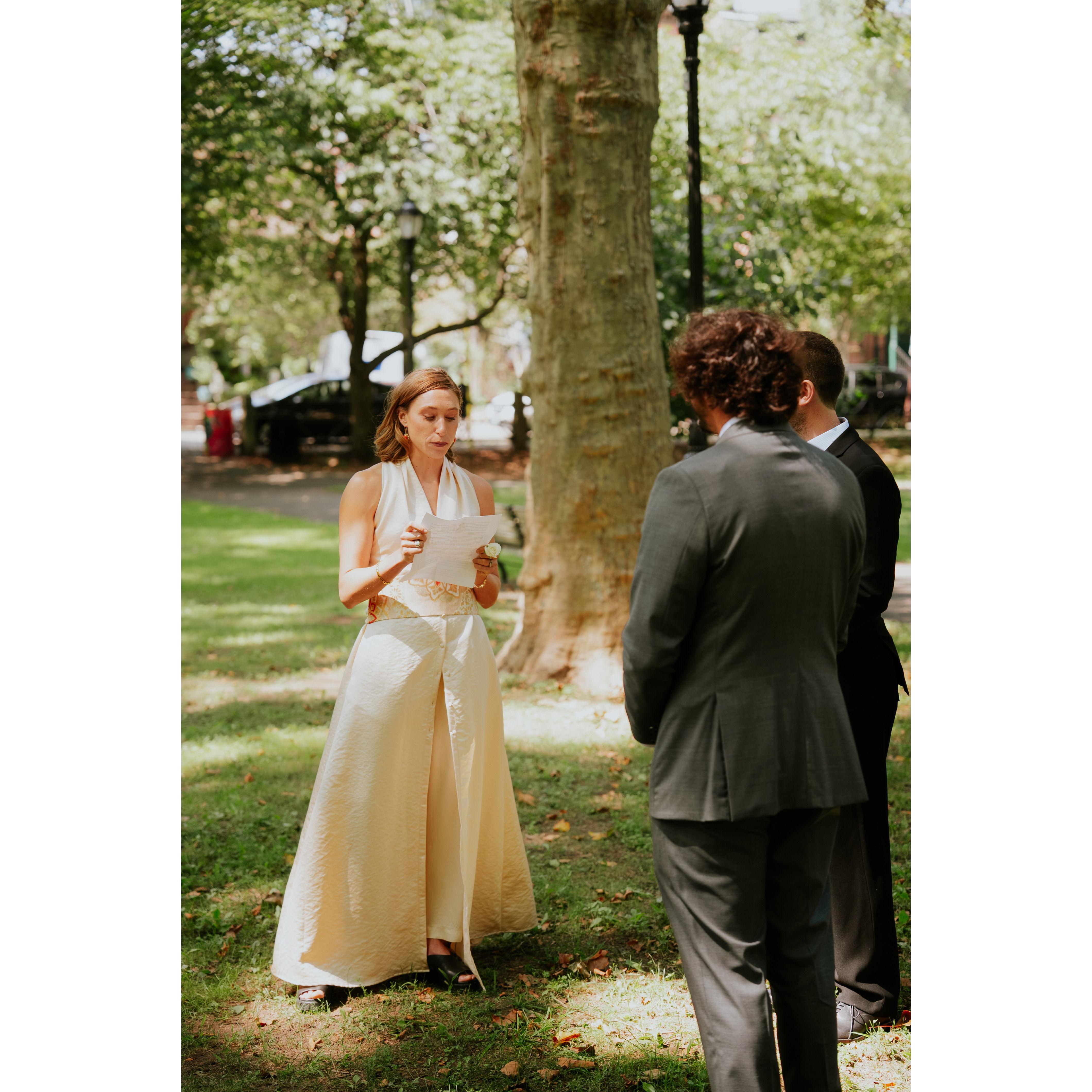 Francesca pre-bursting into tears at her own little speech!
31 Aug 24, photo credits Ben Derico
