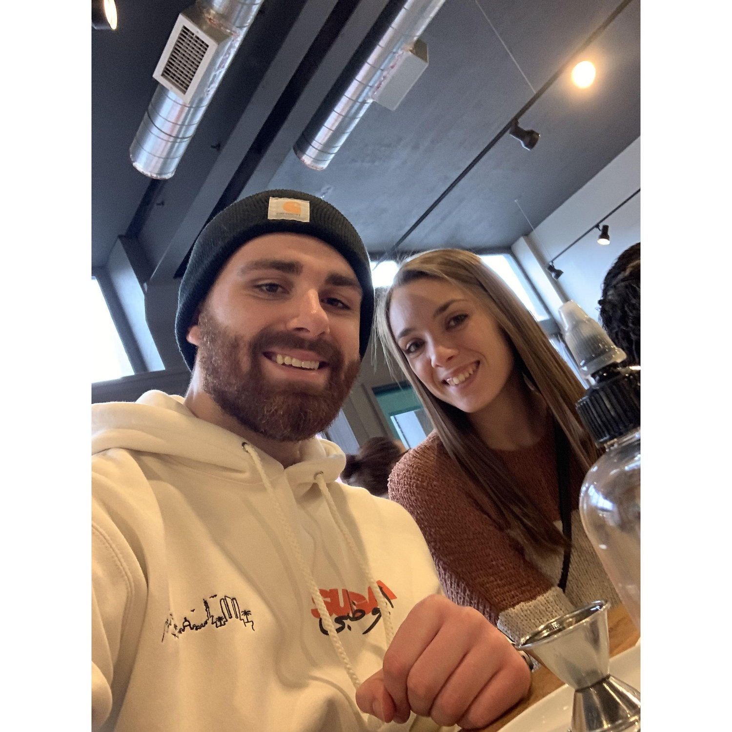 Celebrating 8 years together at Mix Candle Co.