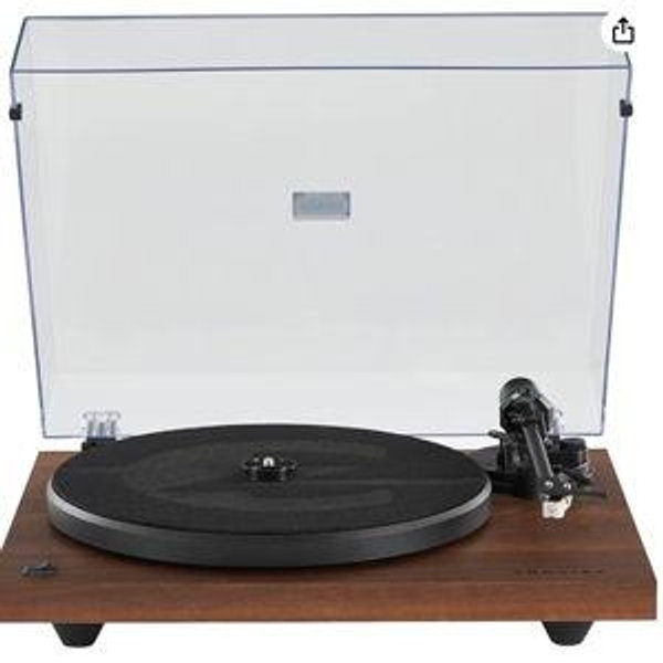 Crosley C6B-WA Belt-Drive Record Player - WALNUT