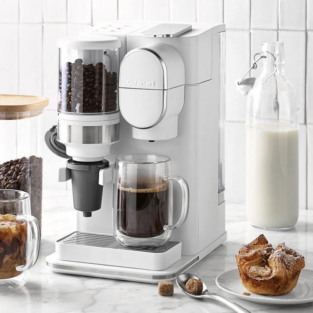 Cuisinart Grind-N-Brew Single Serve System, White
