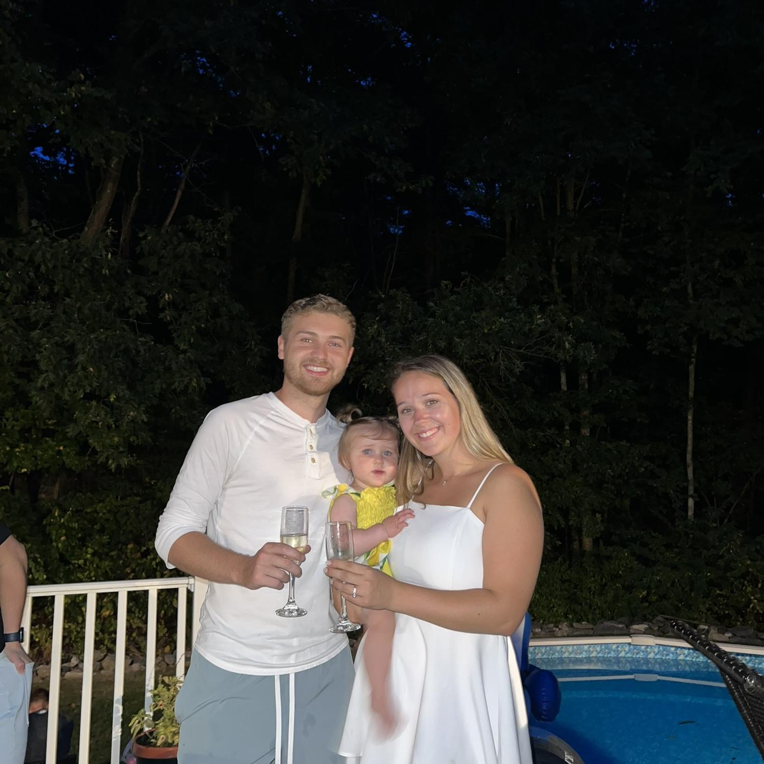 Our engagement party!