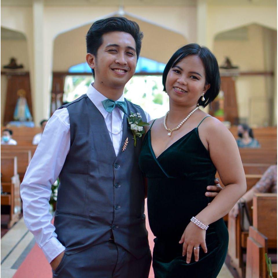 Our first wedding.
