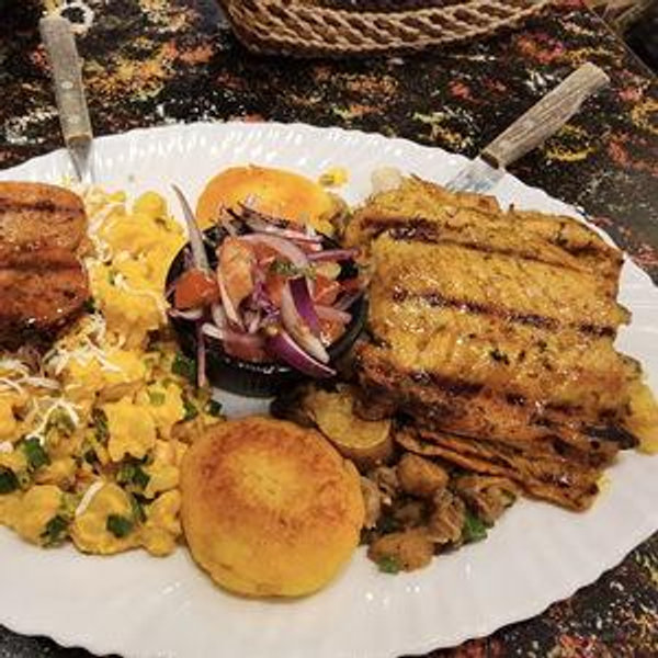 Lunch for Two in Quito, Ecuador