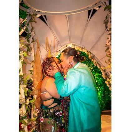 Ry proposed to me at this music festival back in 2021, so it was a no brainer that we wanted to come back to share our love under the electric sky once more