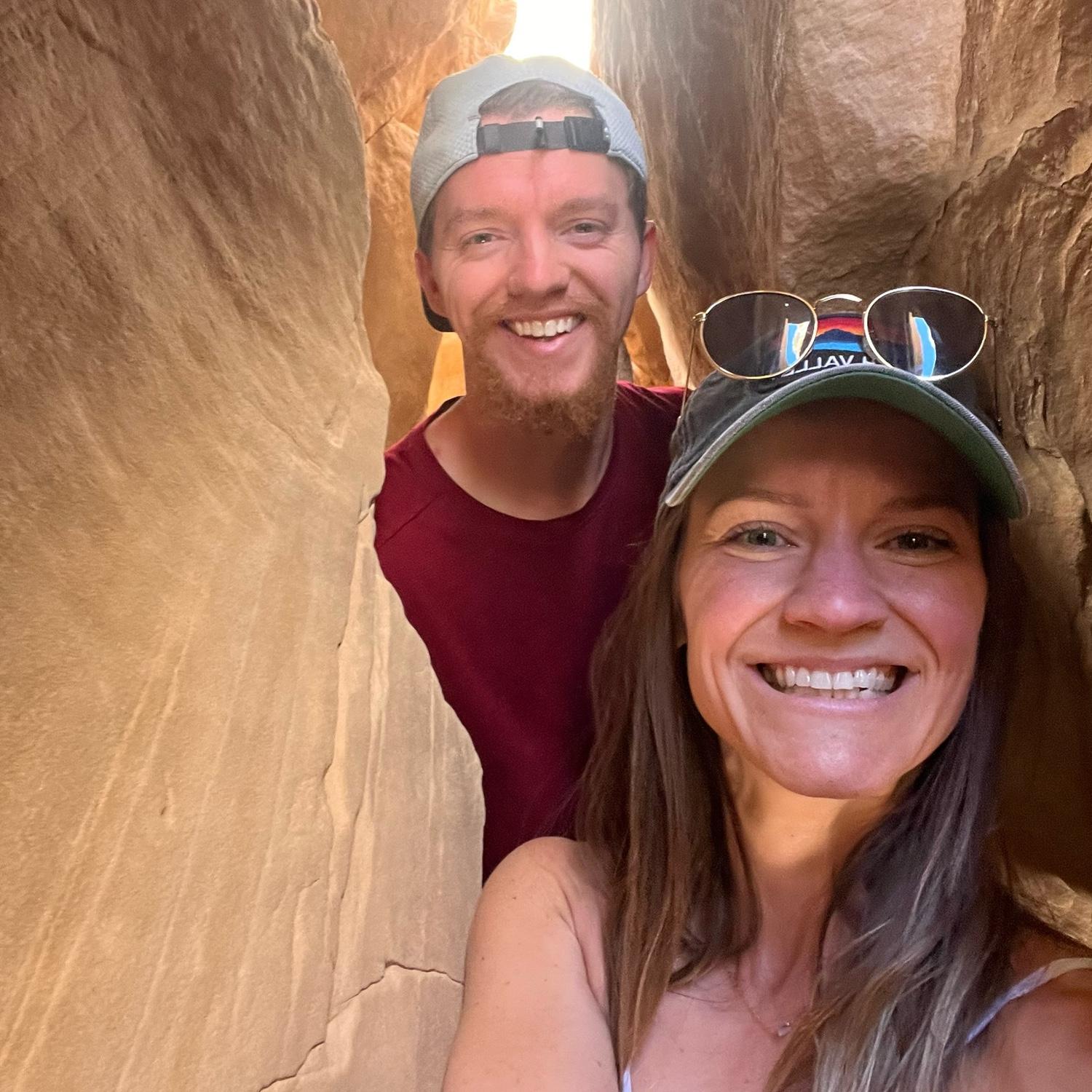 A slot canyon in southern UT !