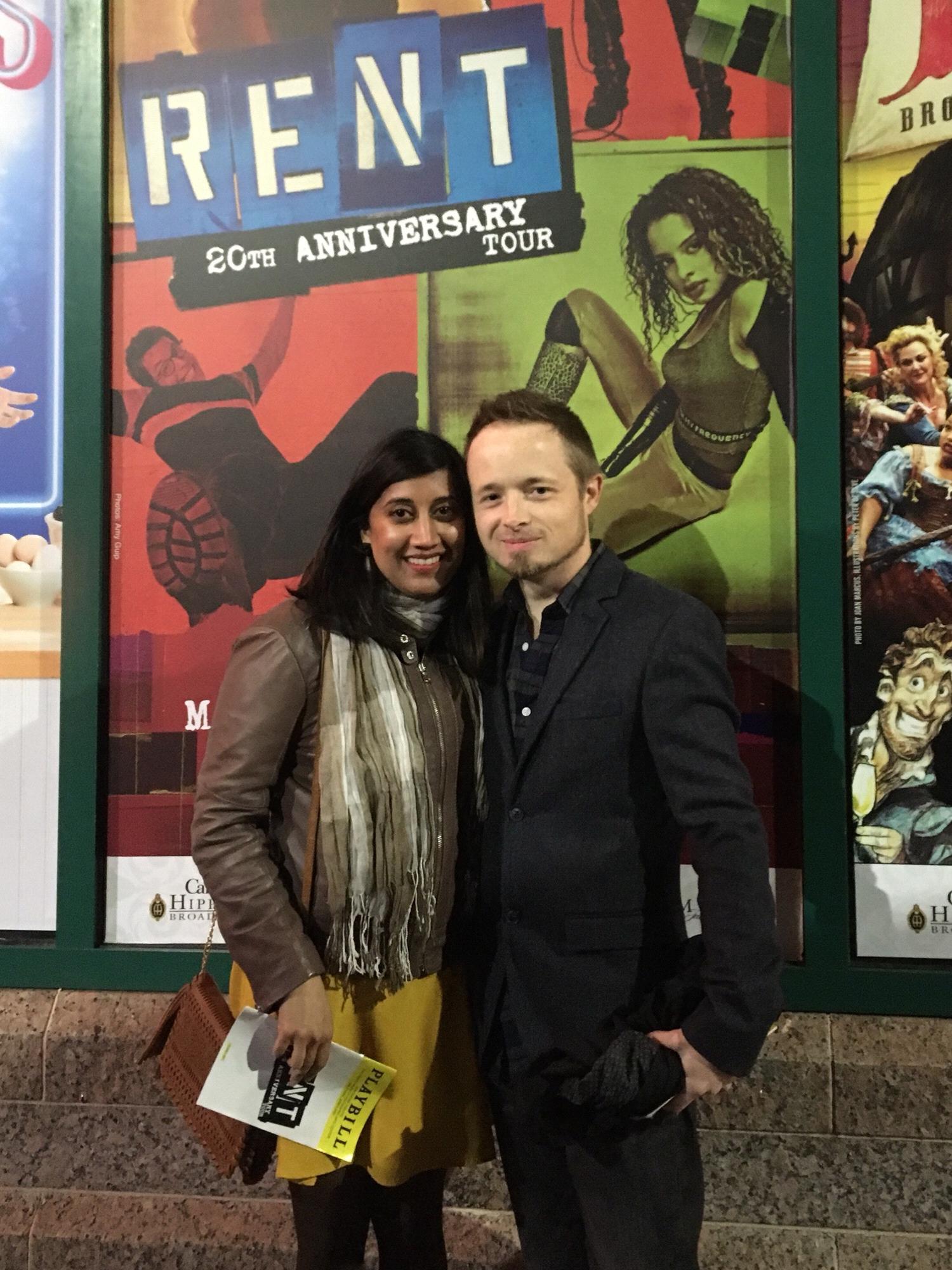 Nikki's favorite broadway show- RENT