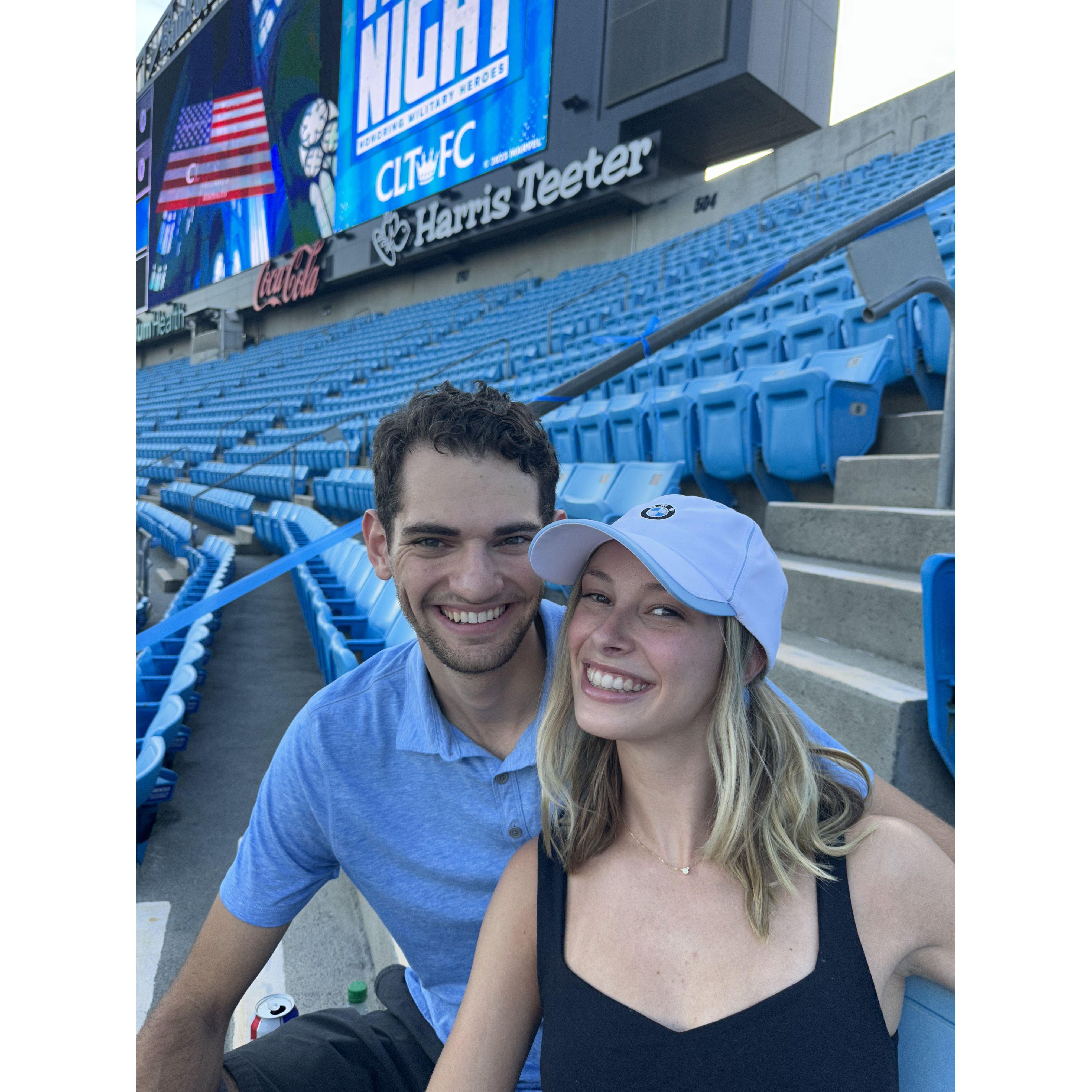 First Charlotte FC Game