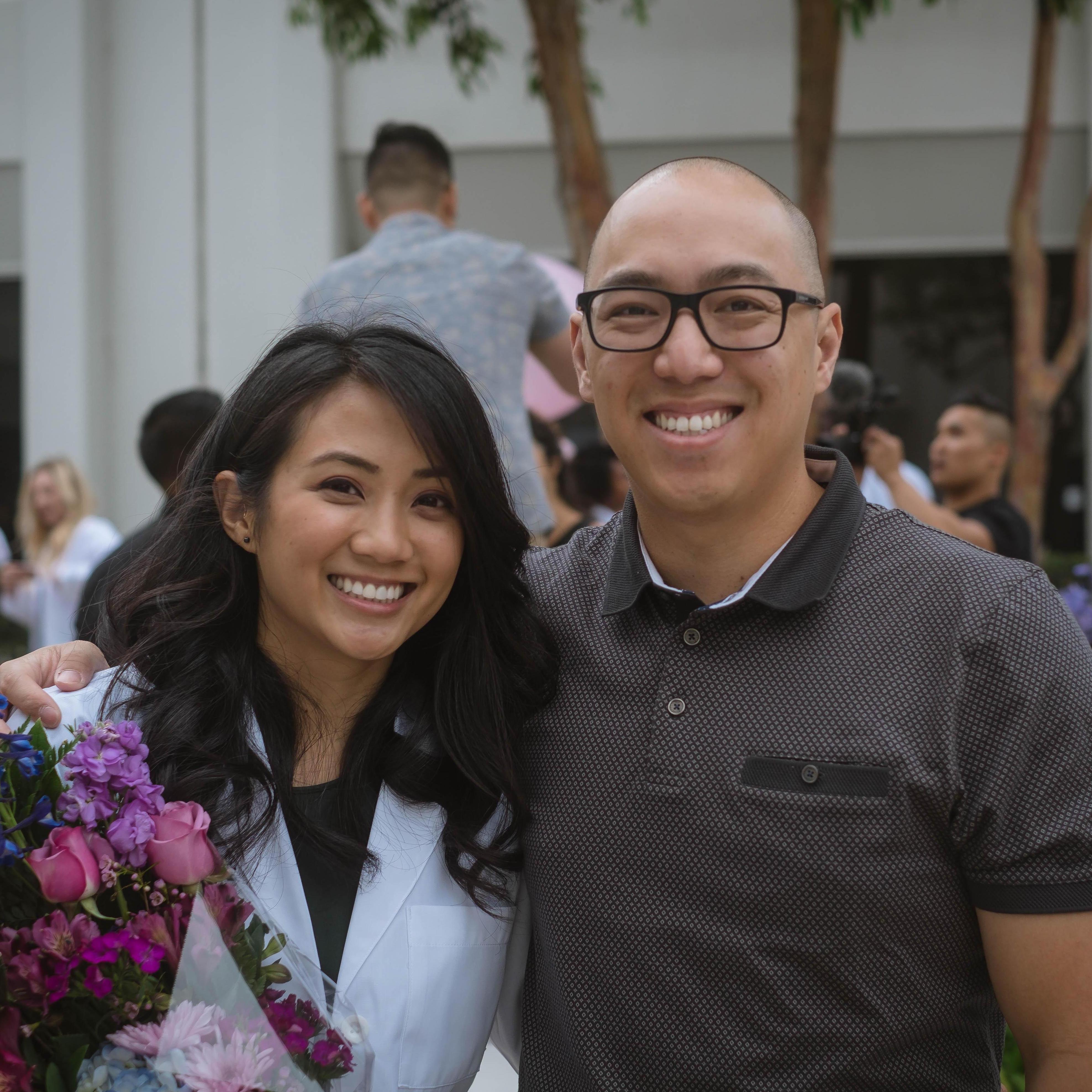 Michelle's Masters program White Coat Ceremony. 2018