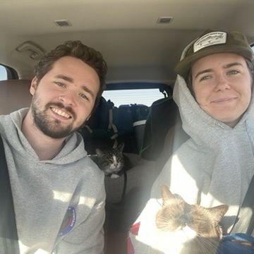 Drove from CA to NY with Simon and Maurice!