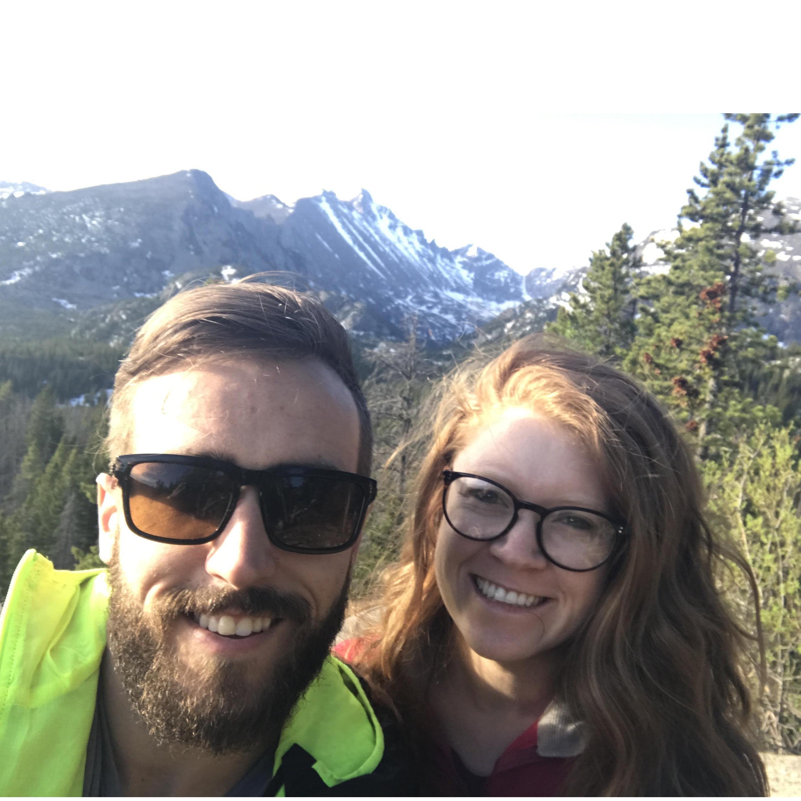 sun rise hikes in RMNP