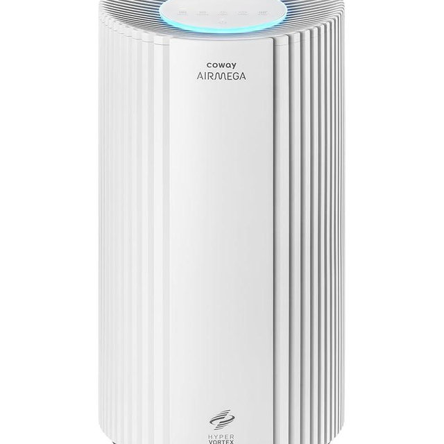 COWAY Air Purifiers for Large Room Whole Home Up to 2,640 ft², True HEPA Filter for Smoke, Allergies, Pet Dander, Odor, PM 10 AQI, Turbo Eco Mode, Timer, Energy Star, 3yr Warranty, Airmega 350 White