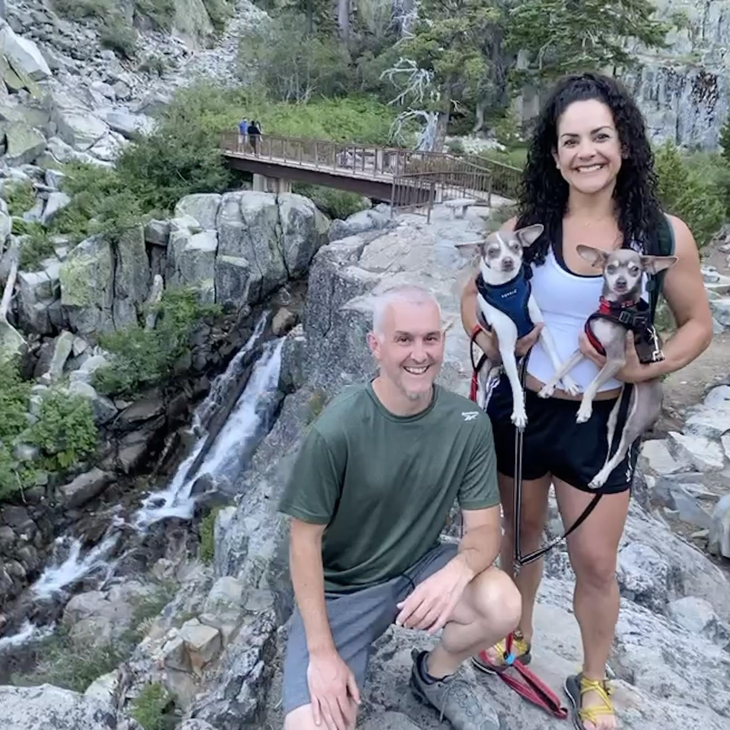 Our little family at Eagle Falls.