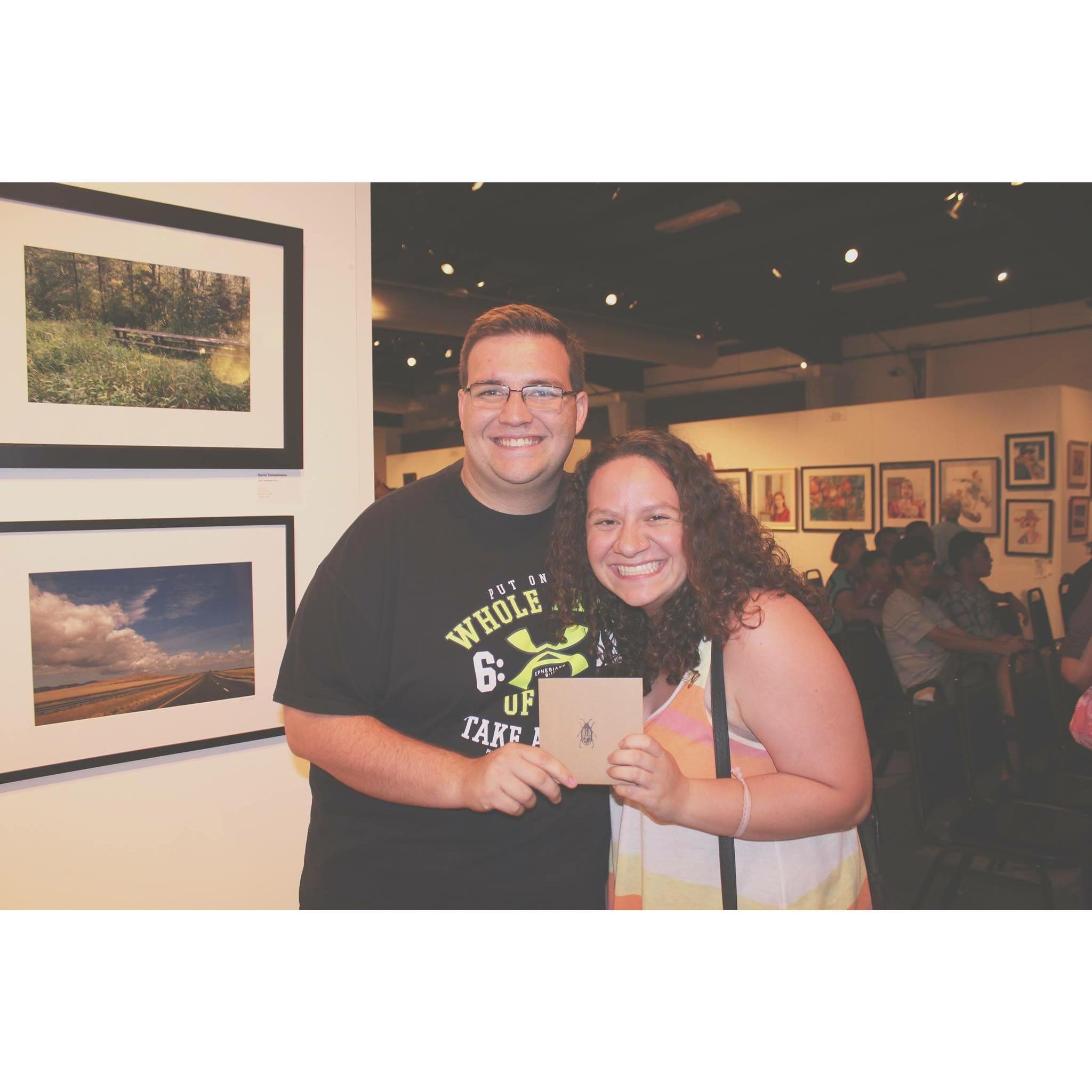 Our very first date OC Fair August 1st, 2015