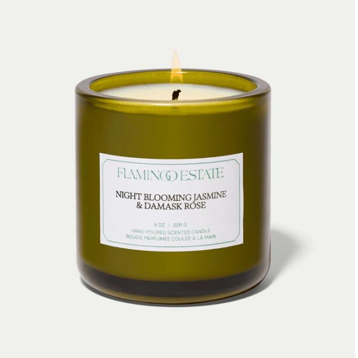 Night Blooming Jasmine & Damask Rose Candle