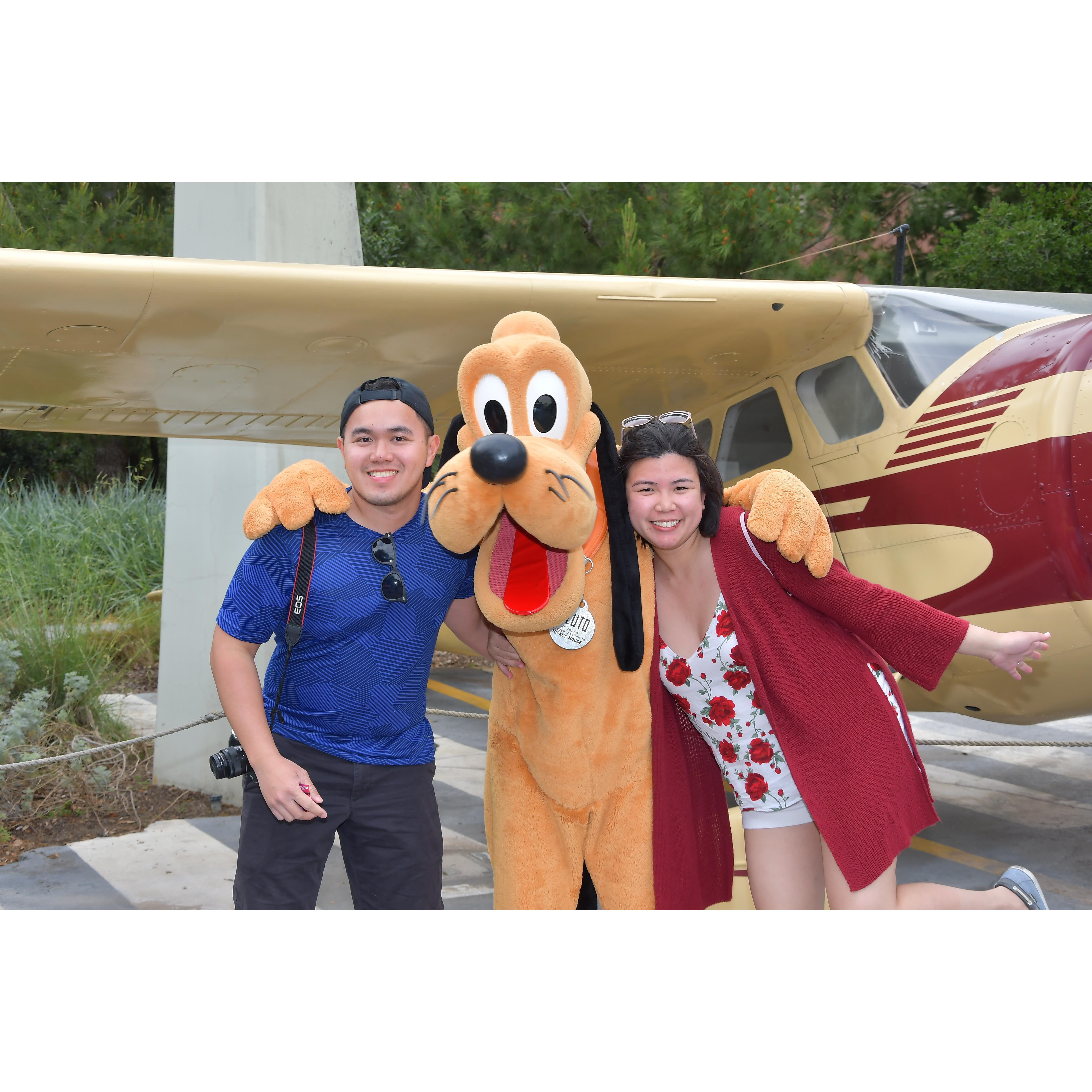 With Goofy at California Disney Adventure | Anaheim, CA