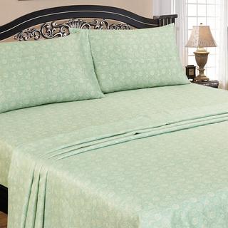 Classic Luxury Medallion 4-Piece Sheet Set