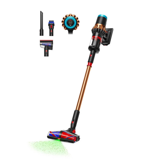 Dyson Piston Animal Cordless Vacuum Carpet Cleaner 9.8" Cleaning Path Black/Brown