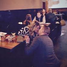The night we got engaged :) Photo cred sneaky Colby!