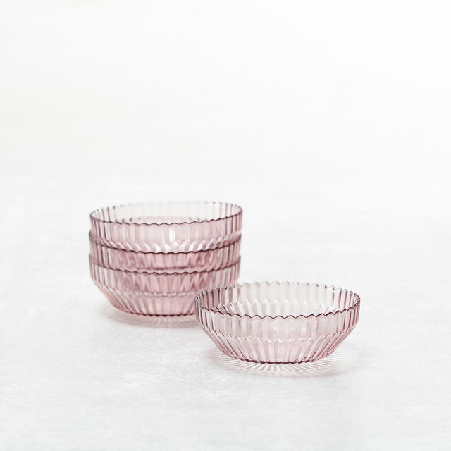 Archie Dinnerware Set of 4 Cereal Bowl Pink